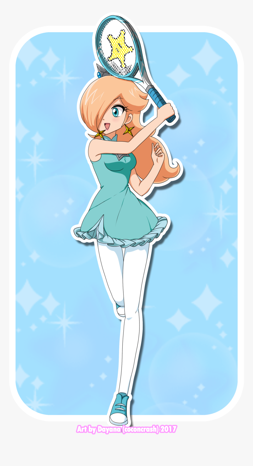 Rosalina Png , Png Download - Mario Tennis Aces Rosalina Png, Transparent Png, Free Download