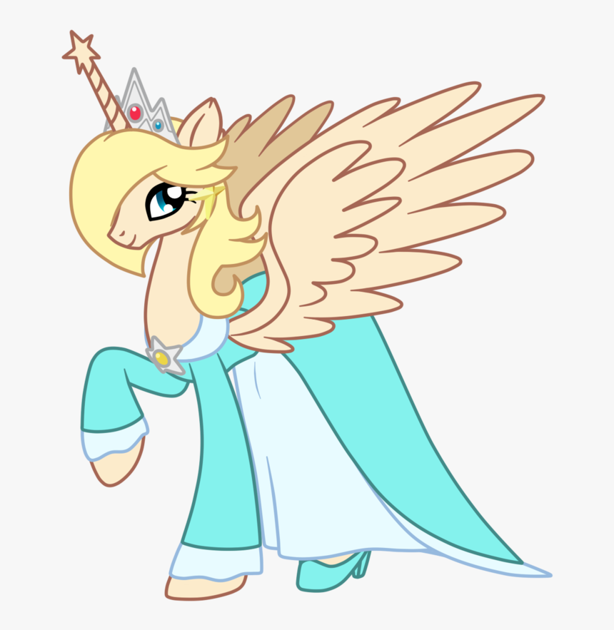 Silverromance, Ponified, Pony, Rosalina, Safe, Simple - My Little Pony Princesa Rosalina, HD Png Download, Free Download