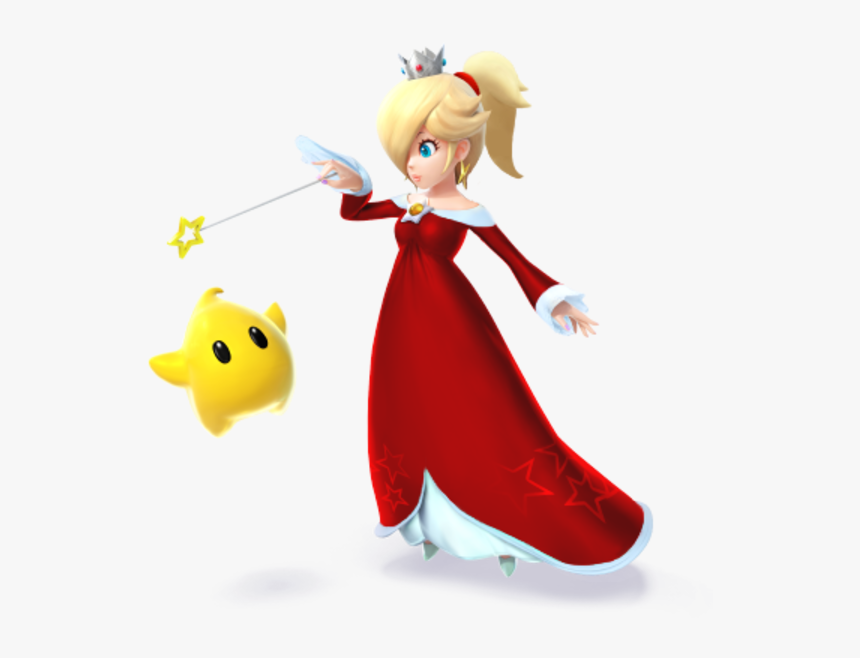 Amiibo Super Smash Bros - Peach And Rosalina, HD Png Download, Free Download