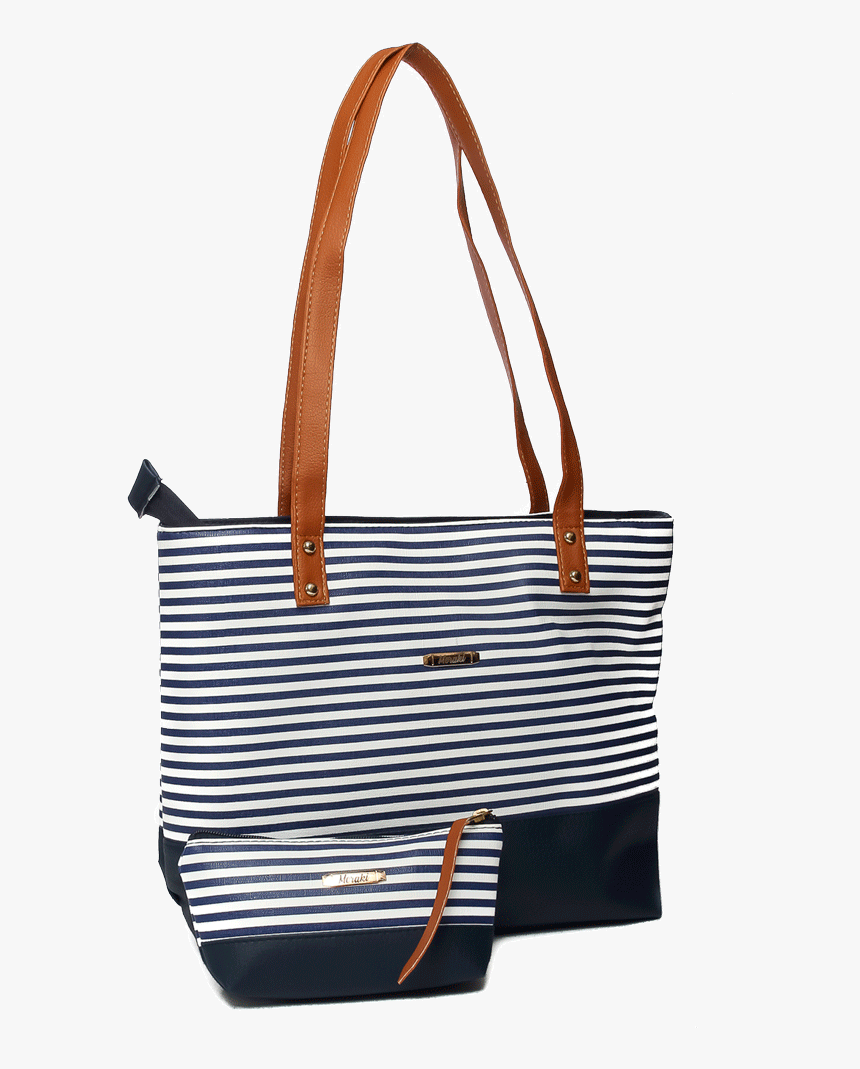 Cb Meraki Azul Rayas - Tote Bag, HD Png Download, Free Download