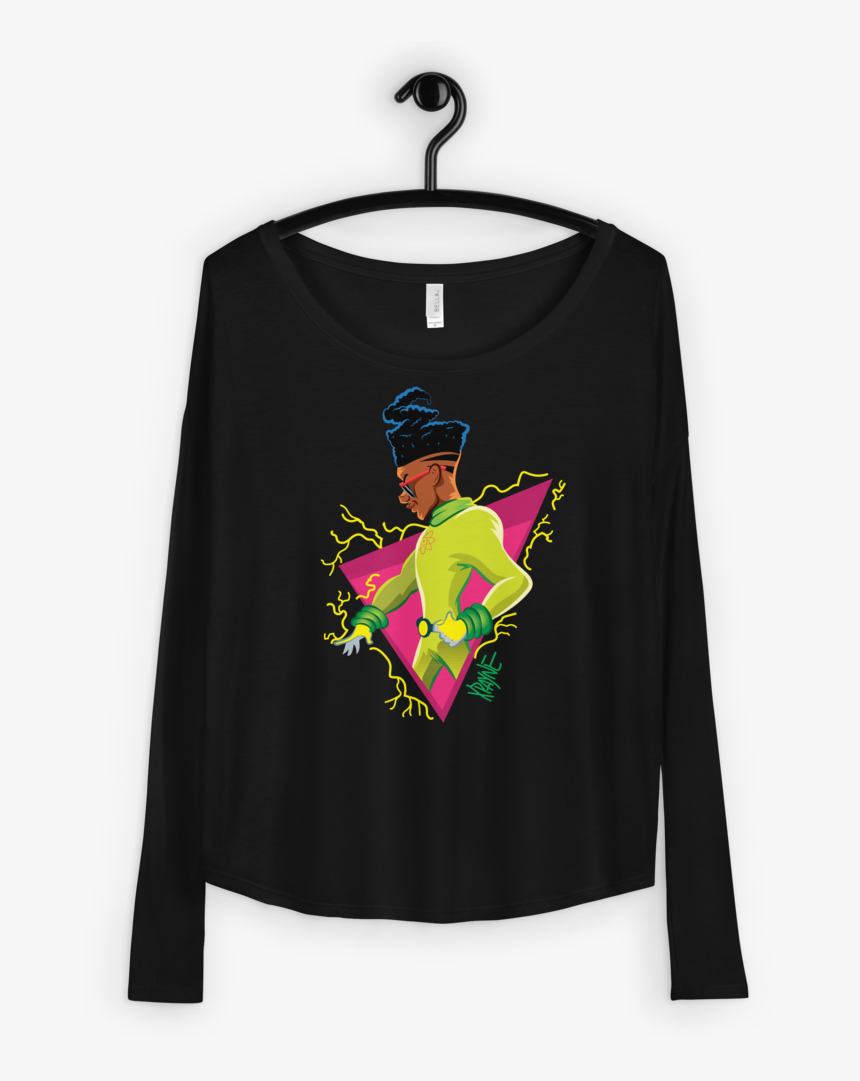 Powerline Limegreenshirt Mockup Front On-hanger Black, HD Png Download, Free Download