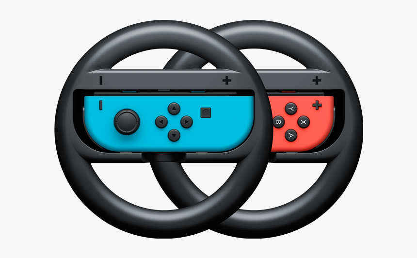 Nintendo Switch Joy Con Wheel Black, HD Png Download, Free Download