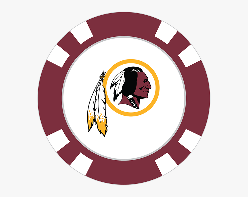 Washington Redskins Poker Chip Ball Marker - Aggies Poker Chip Ball Marker, HD Png Download, Free Download