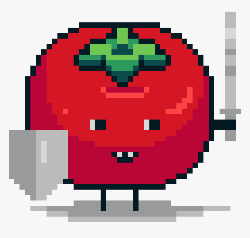 #pixelart #tomato #knight #sword - Evil Eye Pixel Art, HD Png Download, Free Download