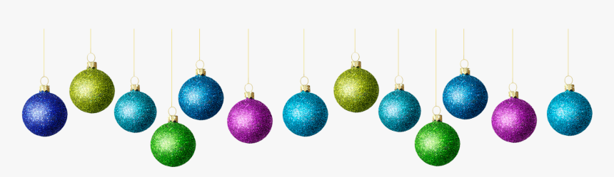 #hanging #christmas #holiday #balls #decorations #multicolor - Christmas Ornament, HD Png Download, Free Download