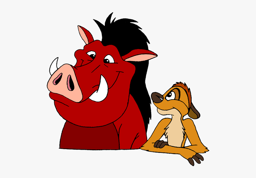 Timon Looking At Pumbaa - Timon And Pumbaa Love, HD Png Download, Free Download