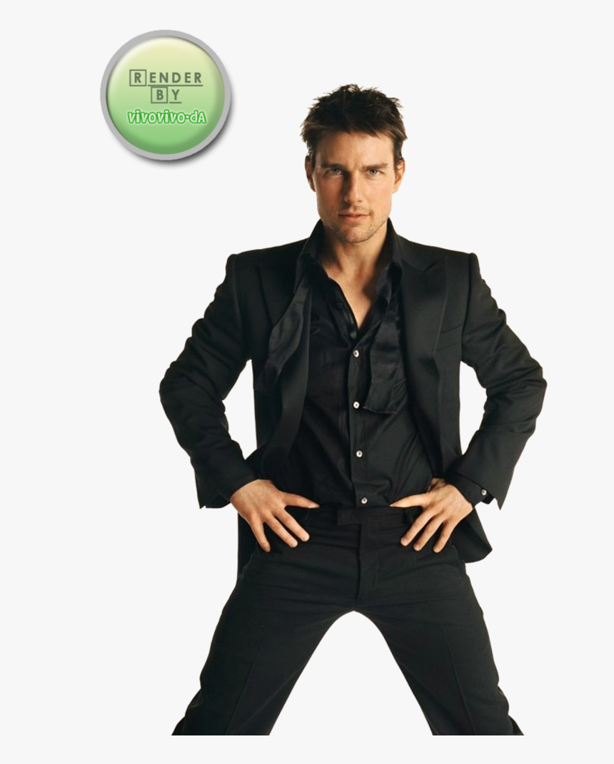 Tom Cruise Png Free Download - Tom Cruise Black Suit, Transparent Png, Free Download