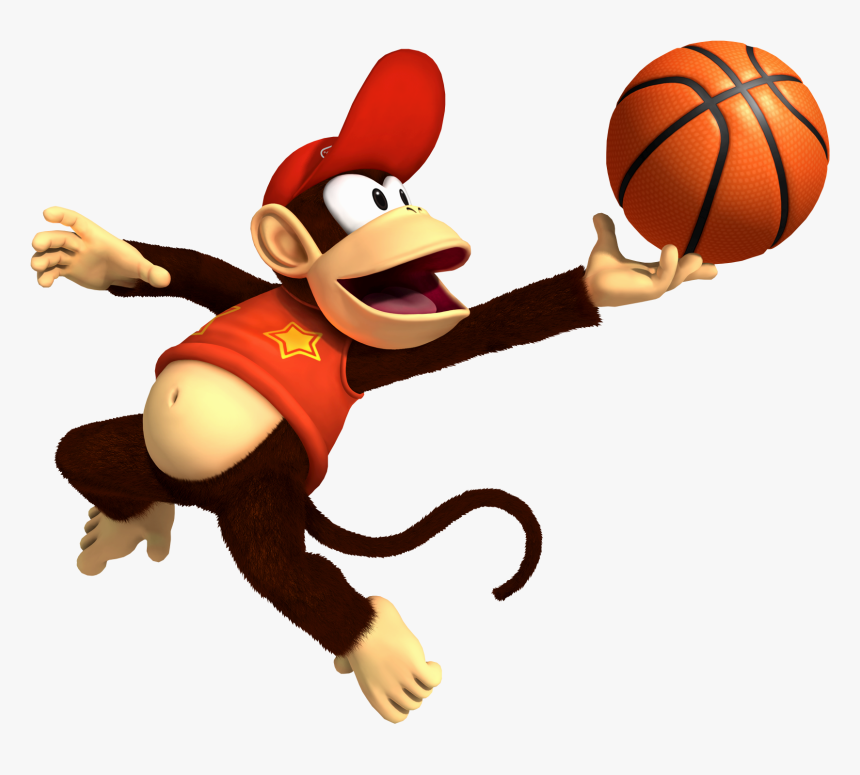 Diddy Kong Png - Diddy Kong Mario Super Sluggers, Transparent Png, Free Download