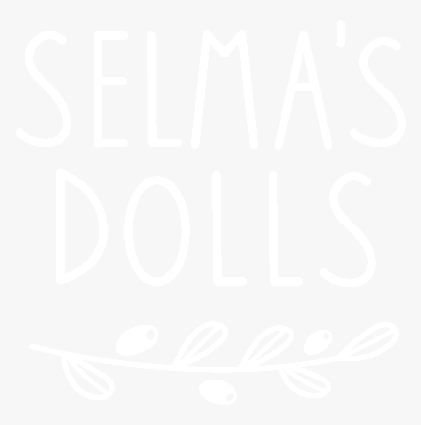 Selmadolls Logo Whitelarge - Calligraphy, HD Png Download, Free Download
