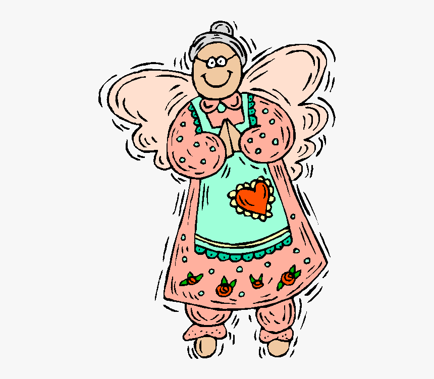 Grandma Angel Clipart, HD Png Download, Free Download