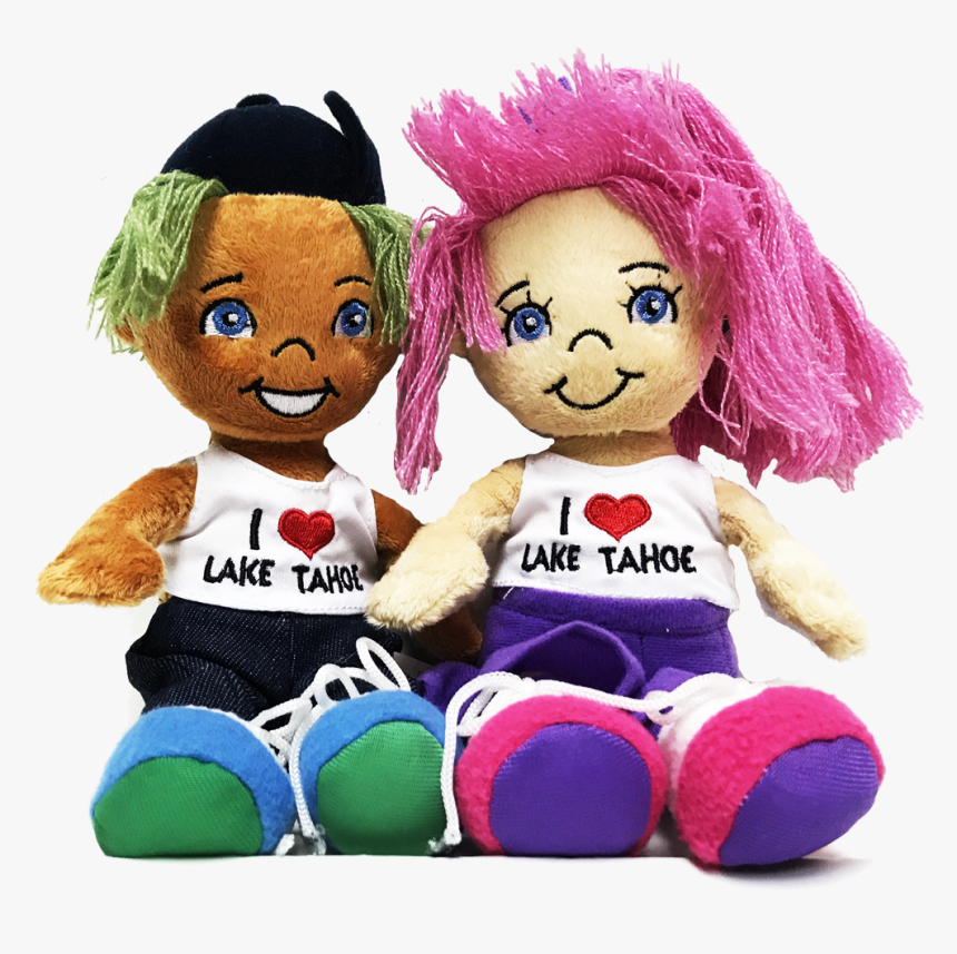 Souvenir Plush Alex & Tiff, I Love Lake Tahoe Learning - Stuffed Toy, HD Png Download, Free Download