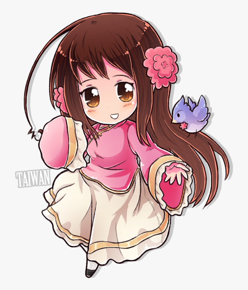 Animal Loving Cute Chibi - Chibi Hetalia Taiwan, HD Png Download, Free Download