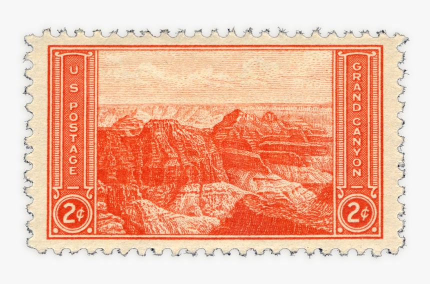 Grand Canyon On Stamps, HD Png Download, Free Download