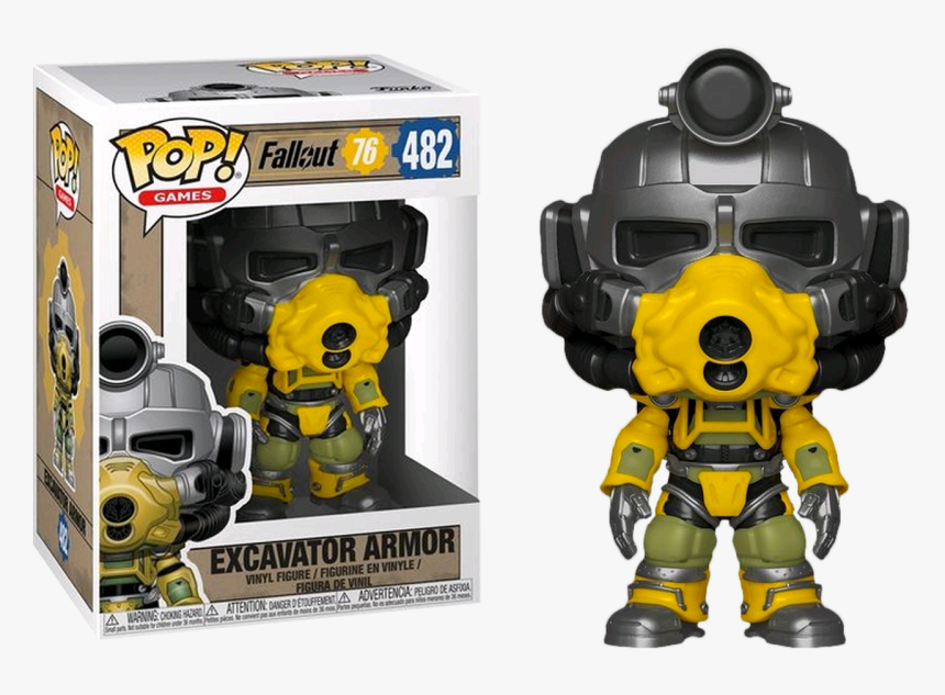 Transparent Funko Pop Png - Excavator Power Armor Pop, Png Download, Free Download