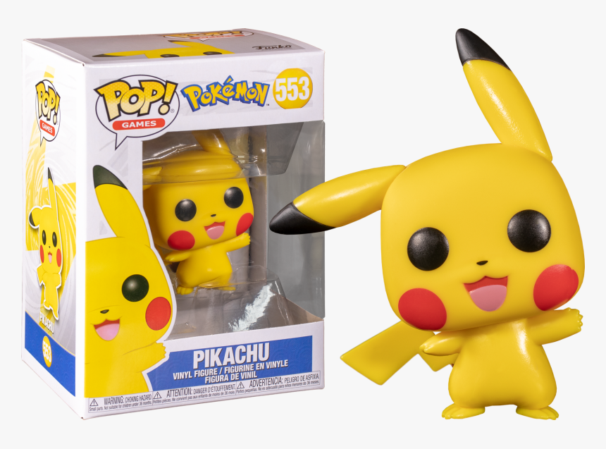 Funko Pop Pikachu Waving, HD Png Download, Free Download