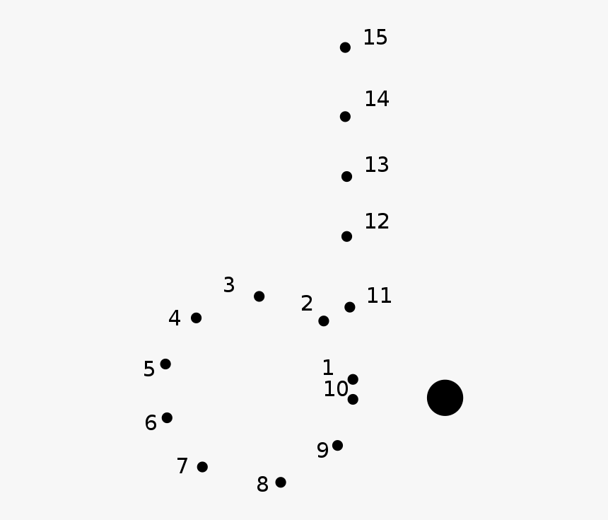Dot The Dot Musical Note - Musical Dot To Dot, HD Png Download, Free Download
