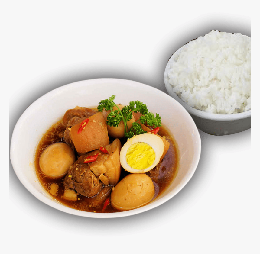 Vietnamese Braised Pork With Eggs And Rice - Thịt Kho Tết, HD Png Download, Free Download