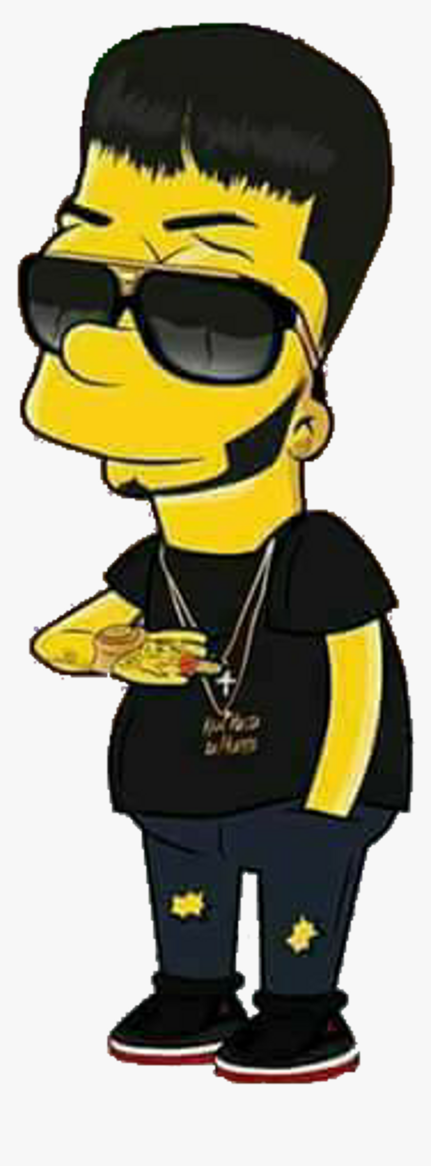 #anuel #bart #simpson #freeanuel #anuel #freeanuel - Anuel En Los Simpson, HD Png Download, Free Download