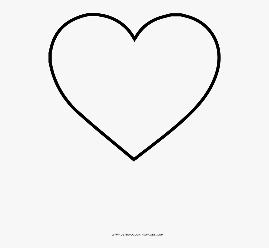 New Coloring Pages Love Heart Colouring Pages Coloring - Heart, HD Png Download, Free Download