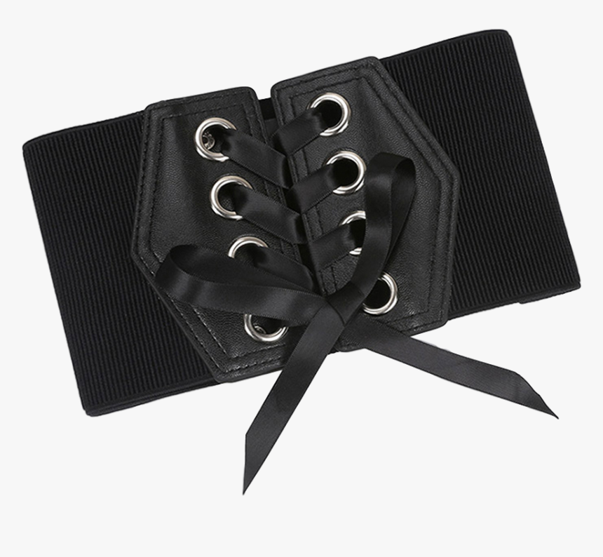 Lace Up Bowknot Elastic Womens Waist Belt - Wallet, HD Png Download, Free Download
