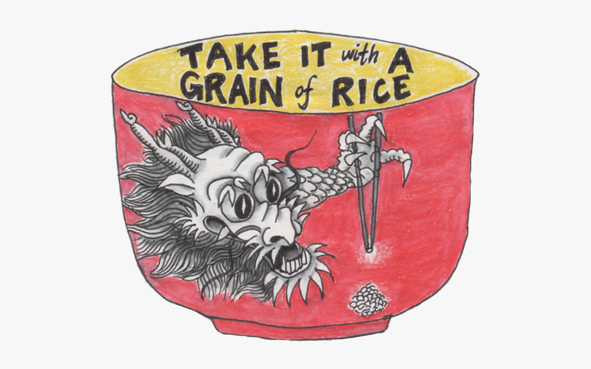 Take It With A Grain Of Rice - Bull, HD Png Download, Free Download