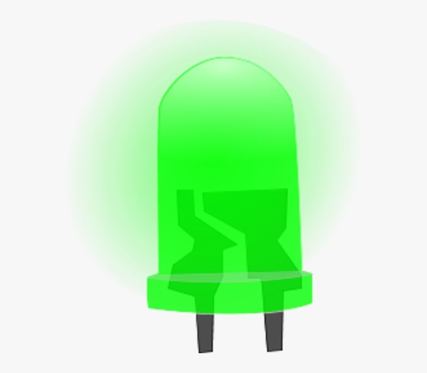Lights Clipart Led - Green Led Light Png, Transparent Png, Free Download