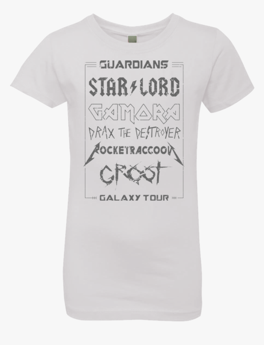 Guardians Galaxy Tour Grunge Girls Premium T-shirt - Active Shirt, HD Png Download, Free Download