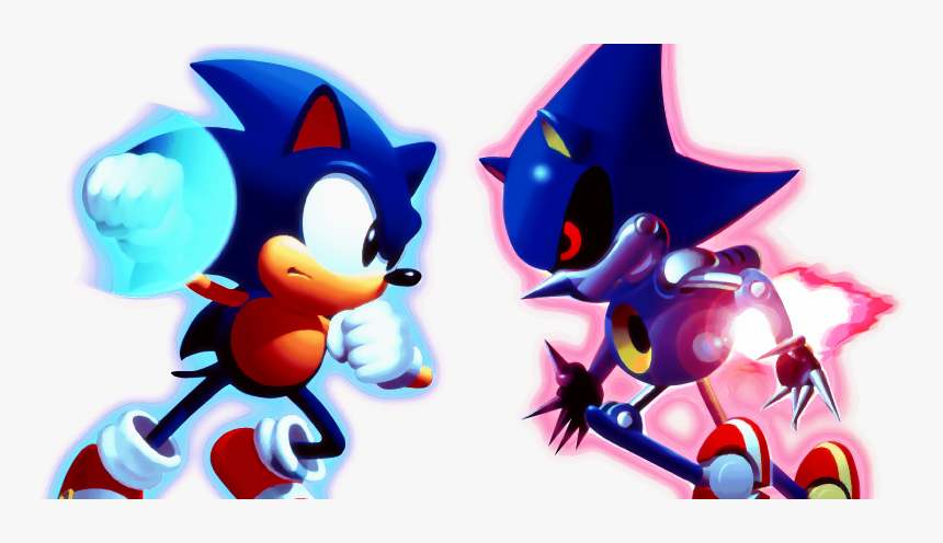 Metal Sonic Sonic Cd Artwork, HD Png Download, Free Download