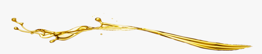 Gold Oil Splash Png, Transparent Png, Free Download