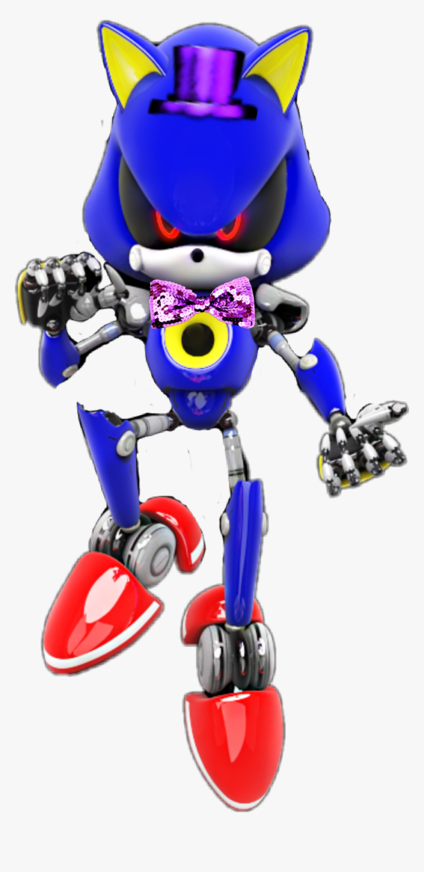 Metal Sonic As Nightmare Fredbear - Sonic The Hedgehog, HD Png Download, Free Download