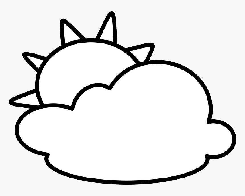 Sun And Clouds Clipart Black And White Png Download Sunny Clipart Sun And Clouds Clipart Black And White Png Download Sunny Clipart
