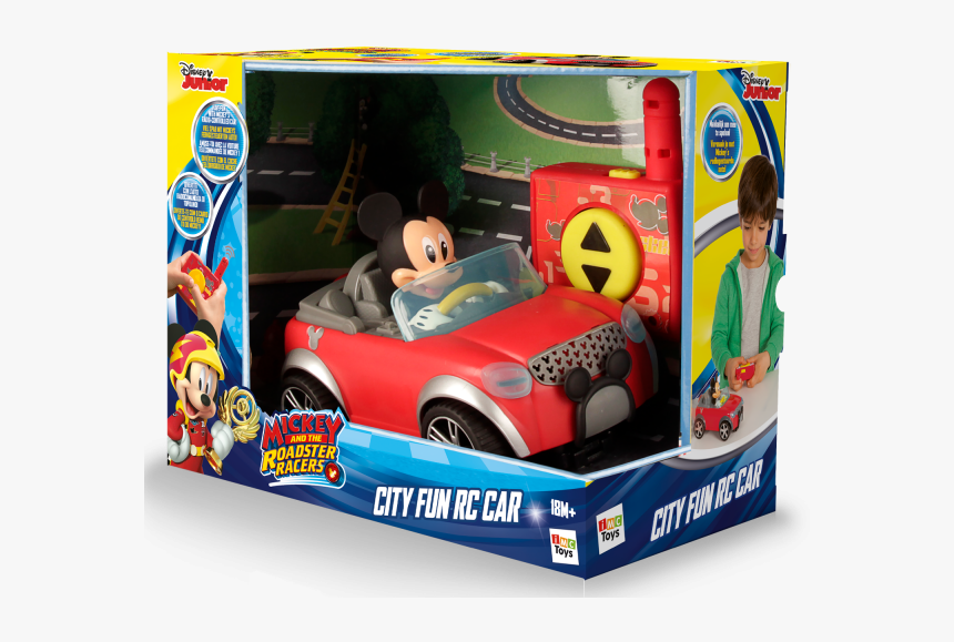 181953mm2 Box 01 - City Fun Rc Car Mickey, HD Png Download, Free Download