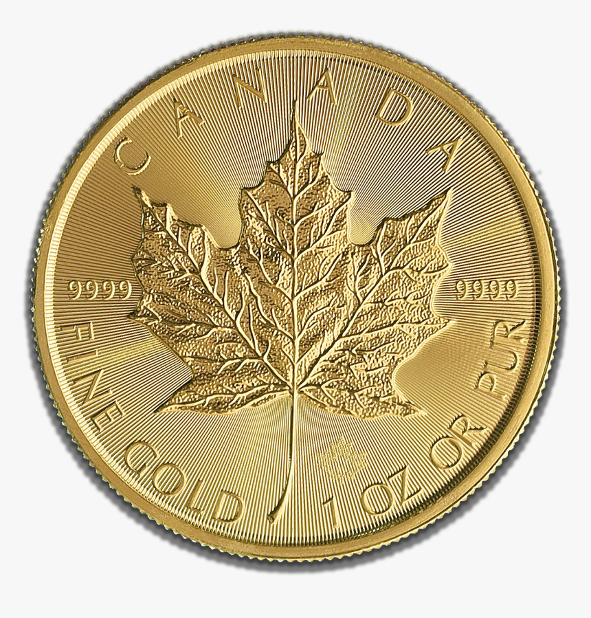 Canadian Gold Maple - Coin, HD Png Download, Free Download