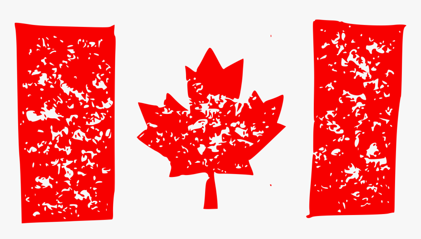 Grunge Flag Of Canada 1 - Canada Flag, HD Png Download, Free Download
