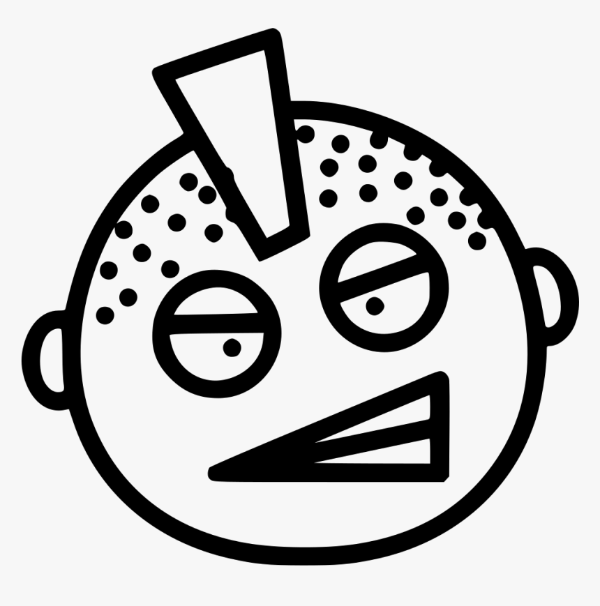 Punk - Angry Icon, HD Png Download, Free Download