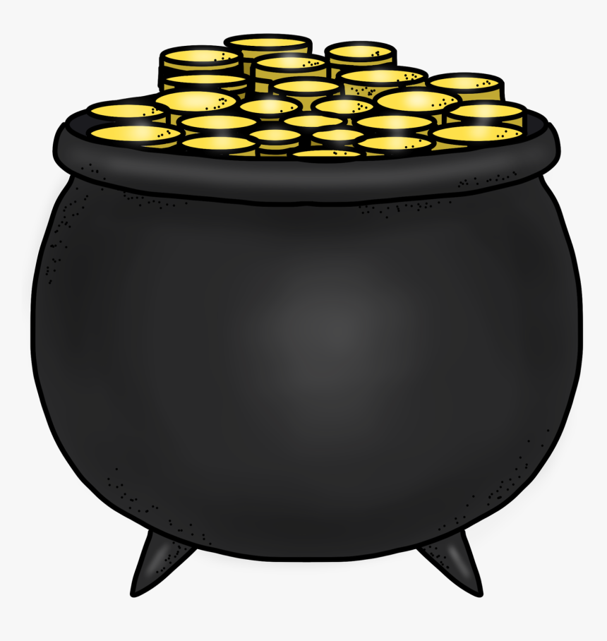 Leprechaun Burying Pot Of Gold Png, Transparent Png, Free Download