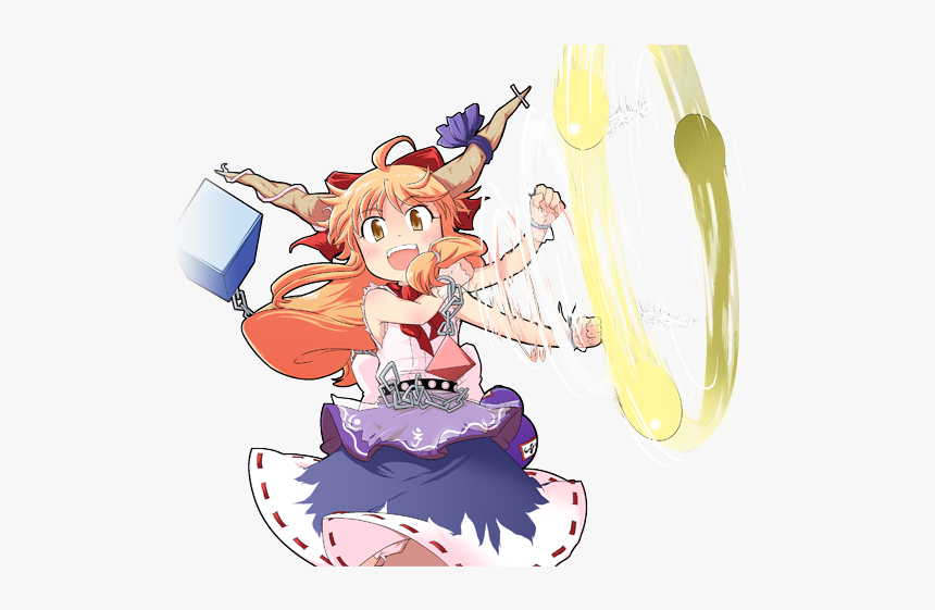 Reimu X Suika, HD Png Download, Free Download