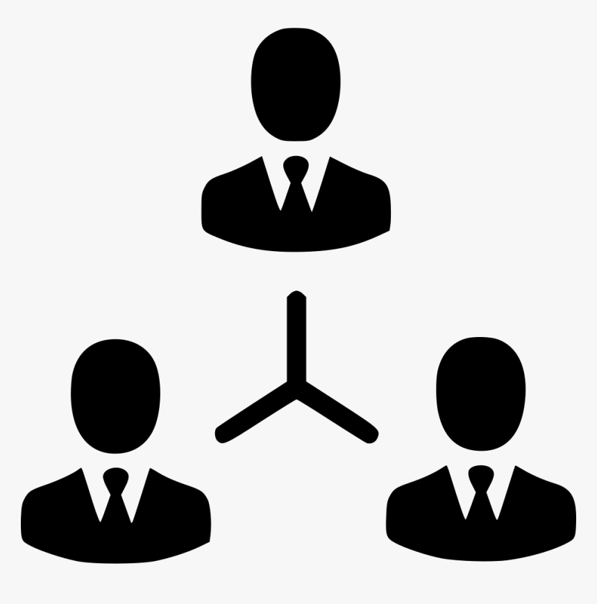 Connection Men - People Connected Icon Png, Transparent Png, Free Download