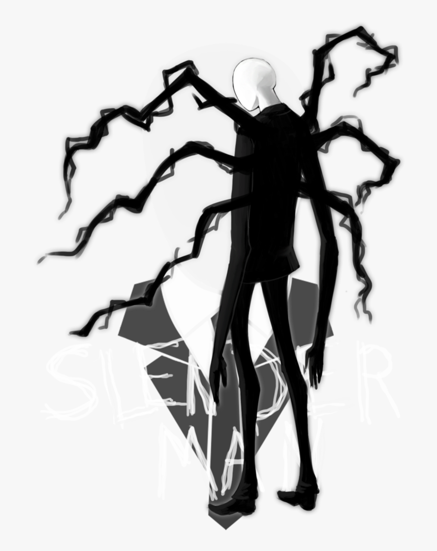 Slender Man Png - Creepypasta Scp, Transparent Png, Free Download