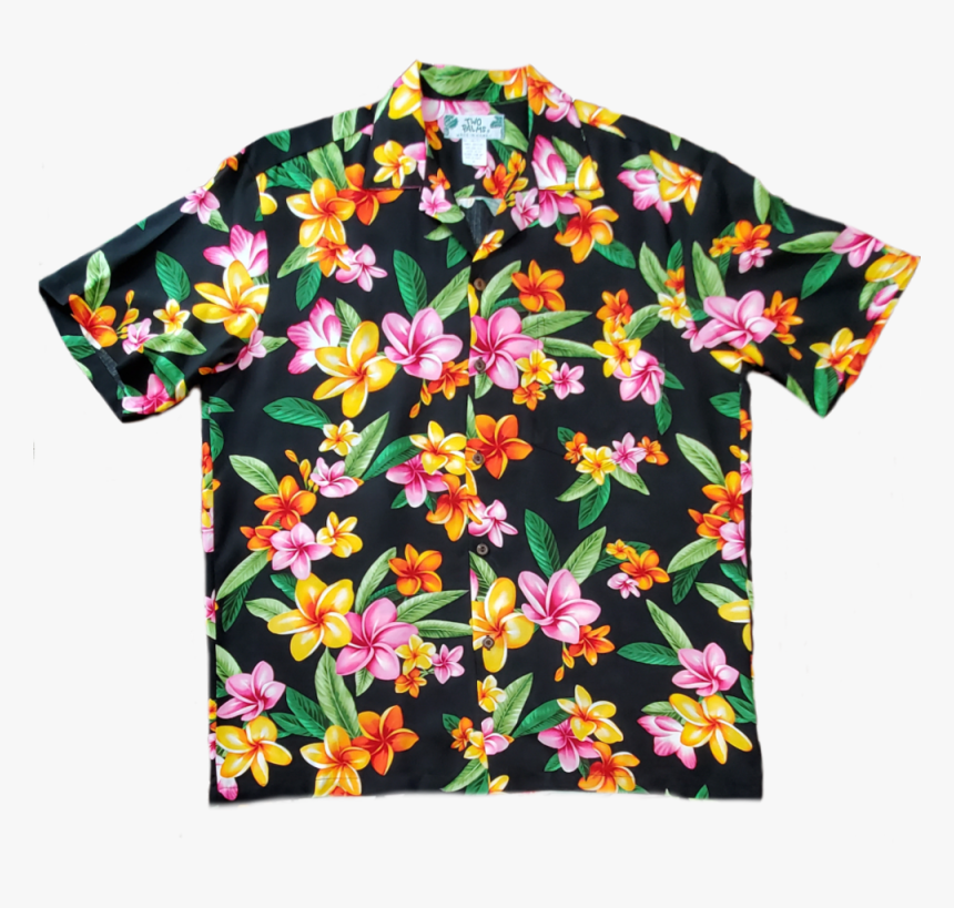 Happy Plumeria Black - Polo Shirt, HD Png Download, Free Download