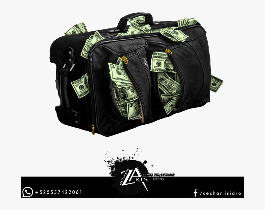 Big Suitcase Of Money, HD Png Download, Free Download