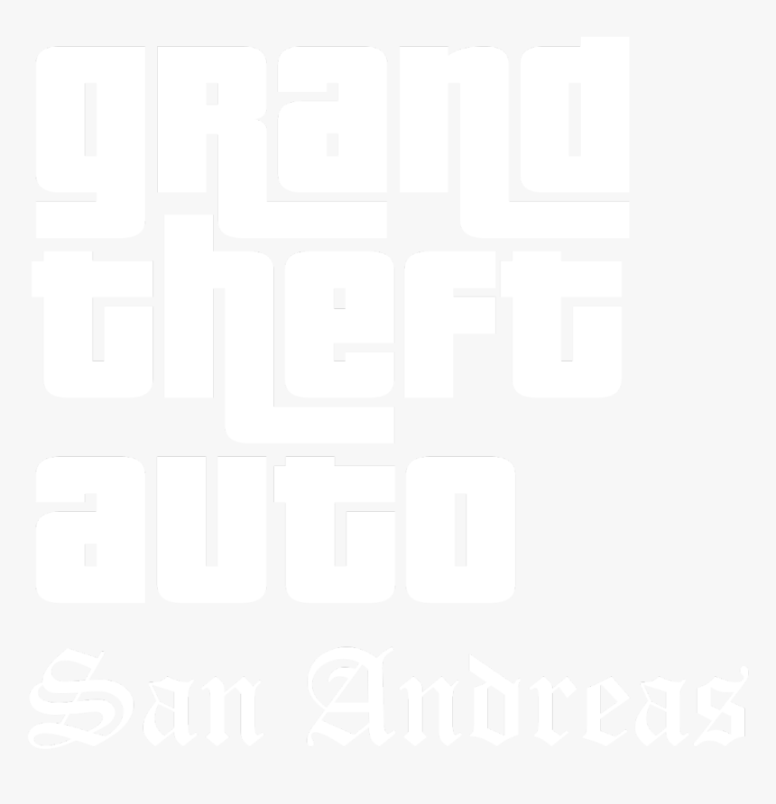 Gta Font And San Andreas Font Gta Xbox Sony Microsoft - Grand Theft Auto, HD Png Download, Free Download