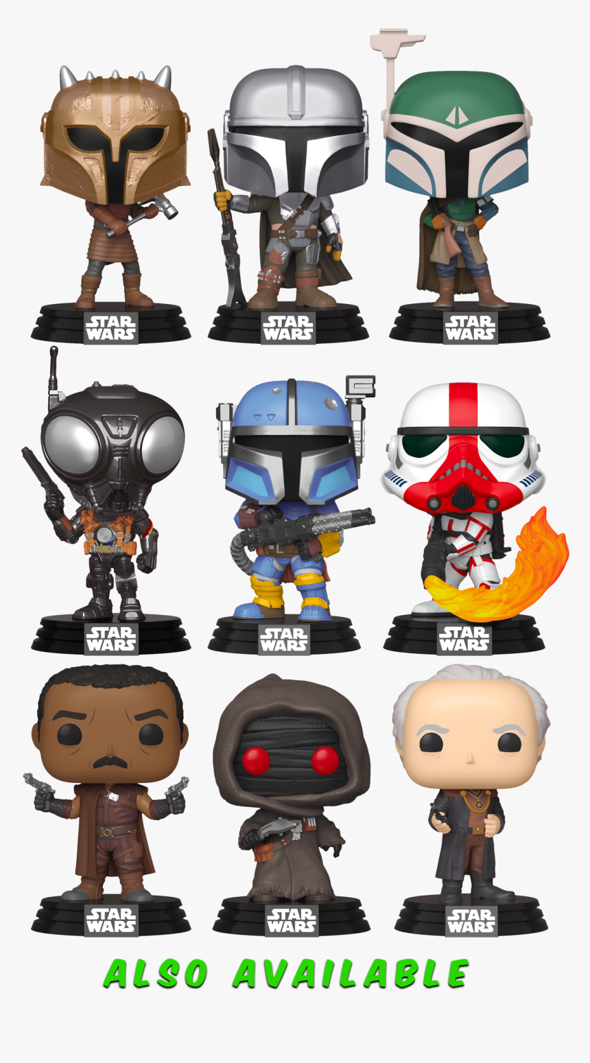 Mandalorian Chrome Funko Pop, HD Png Download, Free Download