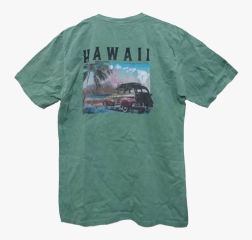 #shirt #tshirt #greenshirt #hawaii #hawaiianshirt #freetoedit - Active Shirt, HD Png Download, Free Download