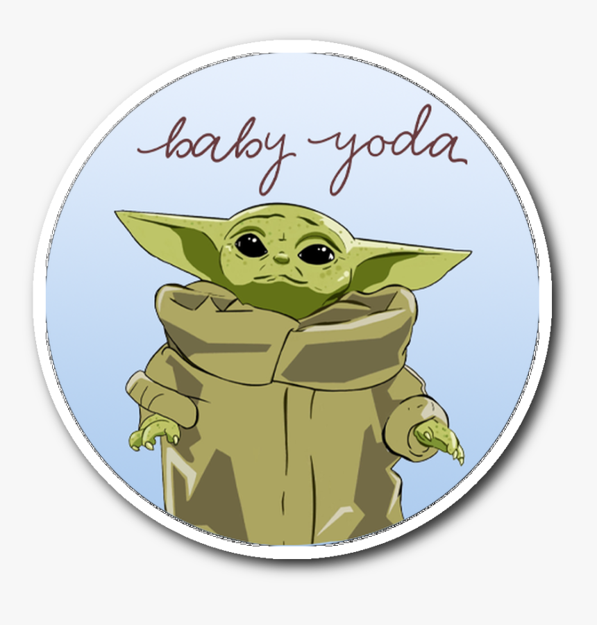 Drawings Of Baby Yoda Star Wars, HD Png Download, Free Download