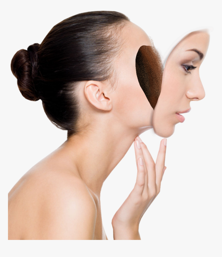 Using @ladyjeka - Side Of Person's Face, HD Png Download, Free Download