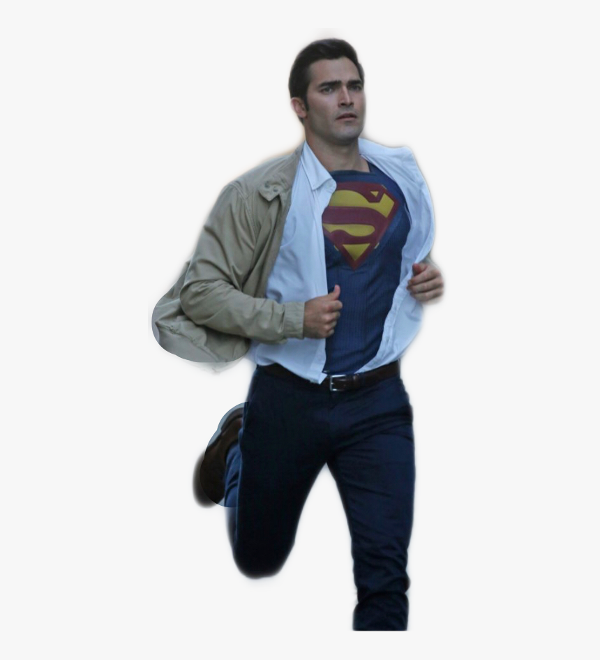 #superman #supergirl #tylerhoechlin #freetoedit - Tyler Hoechlin Clark Kent, HD Png Download, Free Download