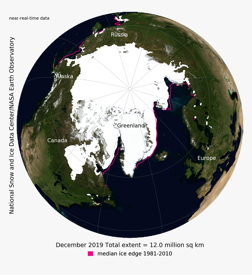 Maximum Arctic Ice Extent, HD Png Download, Free Download