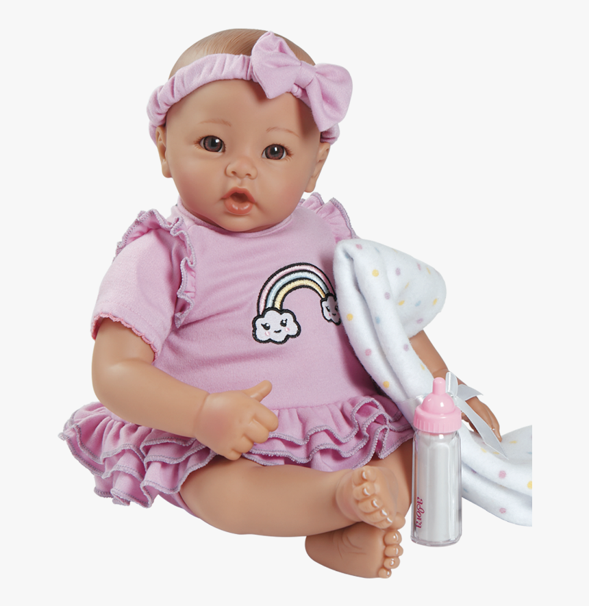Adora Real Baby Doll Baby Time Baby Lavender 01 1rs - Baby Adora Dolls, HD Png Download, Free Download