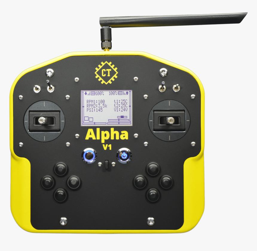 Alpha V1 Open-source Arduino Compatible Remote Controller - Alpha V1 Transmitter, HD Png Download, Free Download